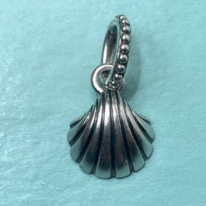 Pandora Shell Pendant and Charm